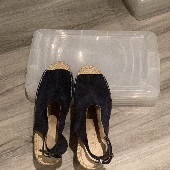 Kenneth Cole suede platform espadrilles - Picture 4 of 5